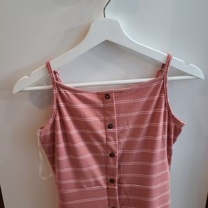 Bluenotes Striped Midi Dress